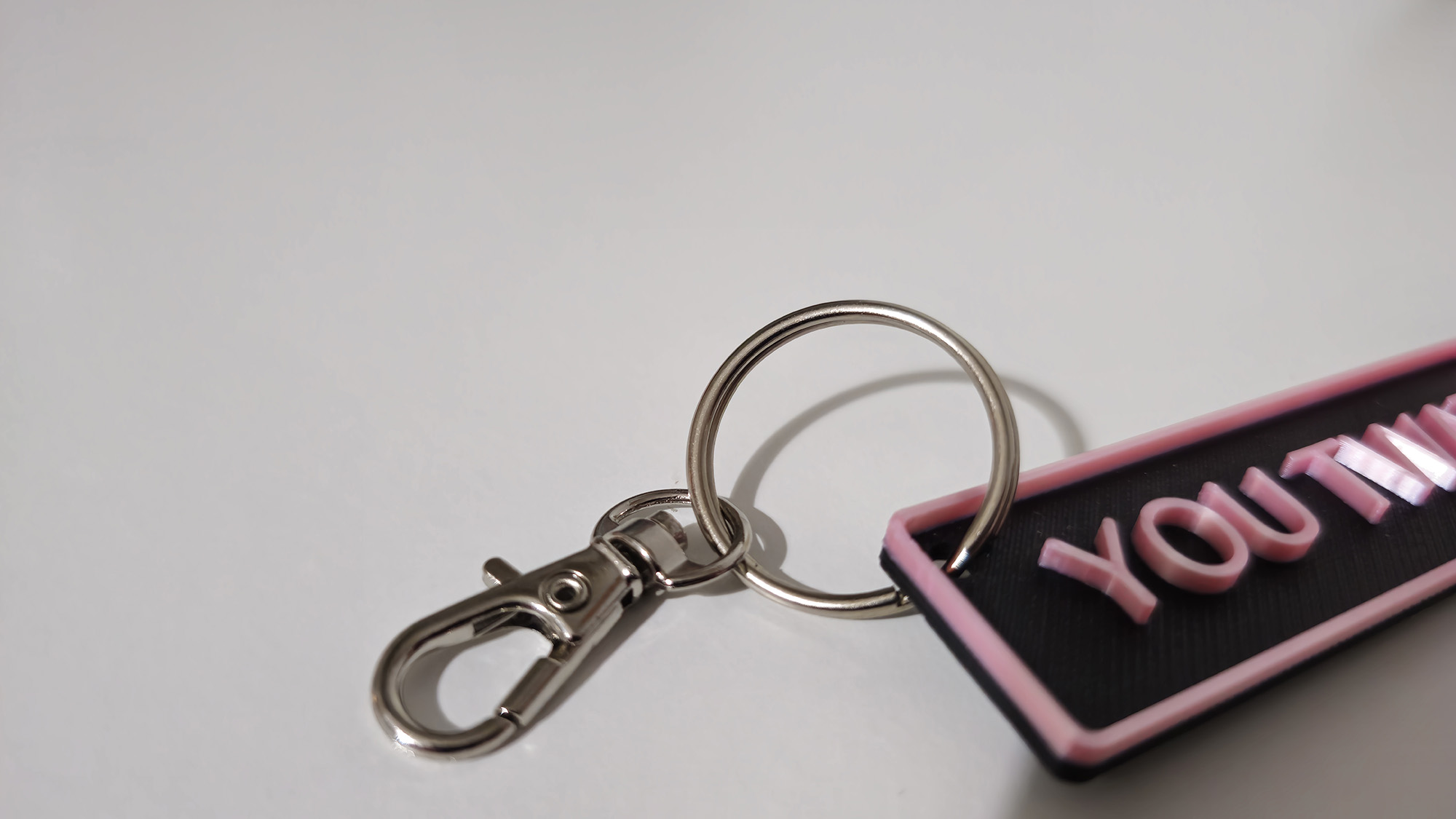 YOU DICK Funny Adult Rude Explicit Insulting Keyring NSFW
