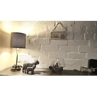 Congratulations on a Baby Girl Decorative Sign / Plaque