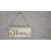 Congratulations on your New Home Decorative Sign / Plaque