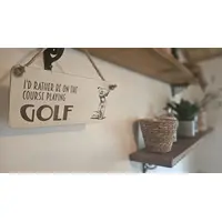 Decorative Golfing Themed Sign | Plaque