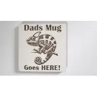 Chameleon Decorative Wooden Coaster | Personalise Options