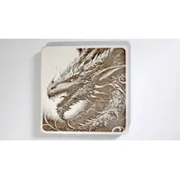 Dragon Head Decorative Wooden Coaster | Personalise Options