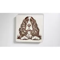 Cocker Spaniel Decorative Wooden Coaster | Personalise Options