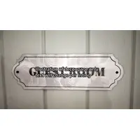 Toilet Door Decorative Sign | Plaque | Elegant Design