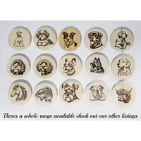 Boxer Dog Wooden Coaster Gift Ideas for Pet Dog Owners
