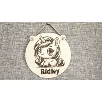 Unicorn Childrens Bedroom Name Sign | Personalised Gift For Your Baby