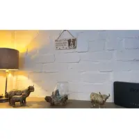 Border Collie Decorative Sign Faithful Friend Quote