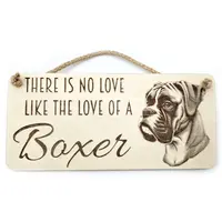 Boxer Dog Decorative Signs and Plaques