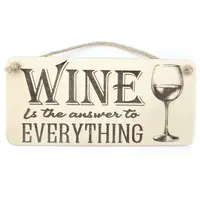 WINE Retro Bar & Pubshed Style Plaque / Sign
