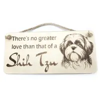 Shih Tzu Decorative Sign | Plaque