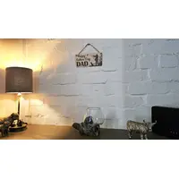 Happy Fathers Day DAD Shooting Themed Decorative Gift Plaque