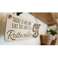 Rottweiler Decorative Sign | Plaque | Rottie