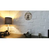 Welcome To Our Home Highland Cow Wall Mounted Plaque Decorative Guest Sign