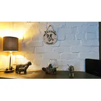 Staffy Welcome to our Home Decorative Sign | Plaque