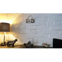 Hedgehogs Make Me HAPPY Mum and Baby Decorative Sign | Plaque | Wall or Desk Mount