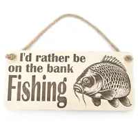 Fishing Themed Decorative Sign | Plaque | Carp Fishing