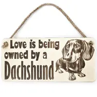 Dachshund Sign | Plaque | Personalised Option | Gifts