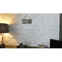 LIFE is better in the Garden Decorative Sign | Hanging Wooden Wall Plaque | Gardening Gift