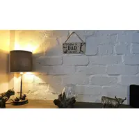 No1 Golfer and Best Dad in the World Plaque Decorative Wooden Sign