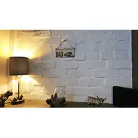 Happy Birthday Dad Sign Racing Rally Car Plaque Decorative Wooden Sign | Personalised