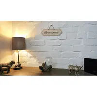 Be our Guest hanging wall plaque / sign delicate classy design