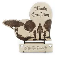 Desk Gift For Dad Decorative Personalised Desk Sign Decorative Plaque