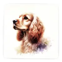 Spaniel Square Ceramic Coaster Gift Ideas for Pet Dog Owners