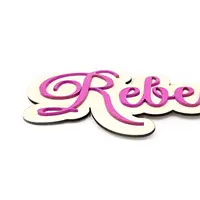 Personalised Nursery Door Name Sign Colourful Wooden Childs Bedroom Plaque Baby | Toddler | Kids