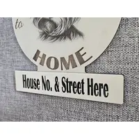 Personalised Welcome to our Home Yorkshire Terrier Plaque Decorative Sign