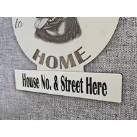 Personalised Welcome to our Home Rottweiler Plaque Decorative Sign