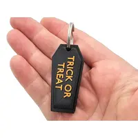 Coffin Keyring Halloween Goth School Bag Tag Charm Party Bag Filler