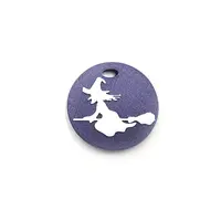 Witch Keyring Halloween School Bag Tag Charm Party Bag Filler