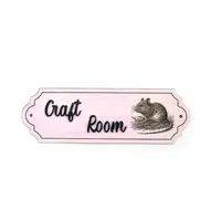 Craft Room Sign Decorative Door Plaque
