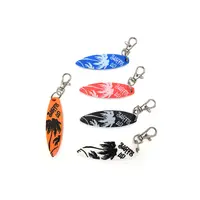 Surfs Up Keyring Surfboard Shaped - Bag Tag Charm