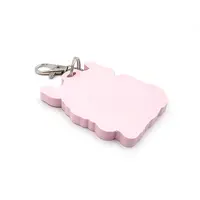 Highland Cow Keyring with Split Ring and Claw Clasp