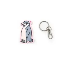 Penguin Keyring Novelty Bag Tag Charm