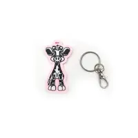Giraffe Keyring Novelty Bag Tag Charm