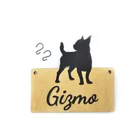 Chihuahua Cage Sign Personalised With Pets Name
