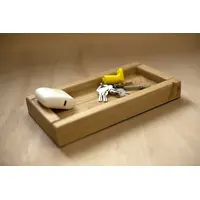 Valet Tray Handmade Solid Oak Catchall - Vanity Tray - Reclaimed Wood