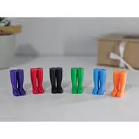 Welly Boot Gardening Themed Keyring with Tassle and clasp