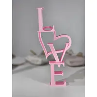 Love Sign with a Heart Ornament