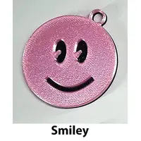 Emoji Keyring fun kids teenager bag tag keychain zip tag