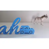 Childs Name Sign Personalised 3D Plaque