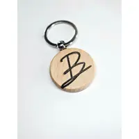 Personalised Keyring Choice of Font Party Bag fillers Wedding Favours