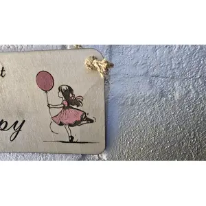 Do The Things That Make You Happy Decorative Plaque Inspirational Sign