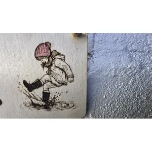 When Life Gives You A Rainy Day Play In The Puddles Decorative Sign Plaque