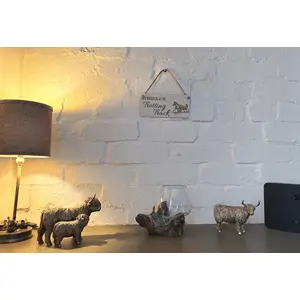 Trotting Track Themed Decorative Sign | Mid Race