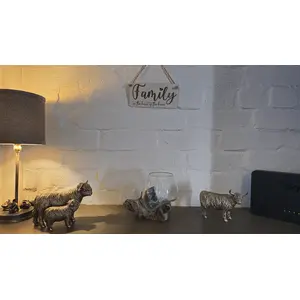 Family is the Heart of the Home Decorative Sign | Plaque