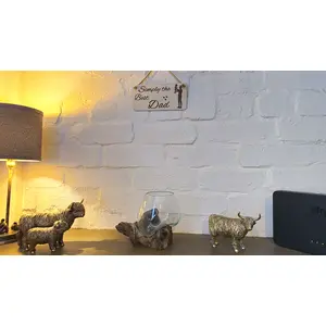 Simply the Best Dad with Child Decorative Sign | Plaque