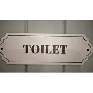 Toilet Door Decorative Sign | Plaque | Elegant Design